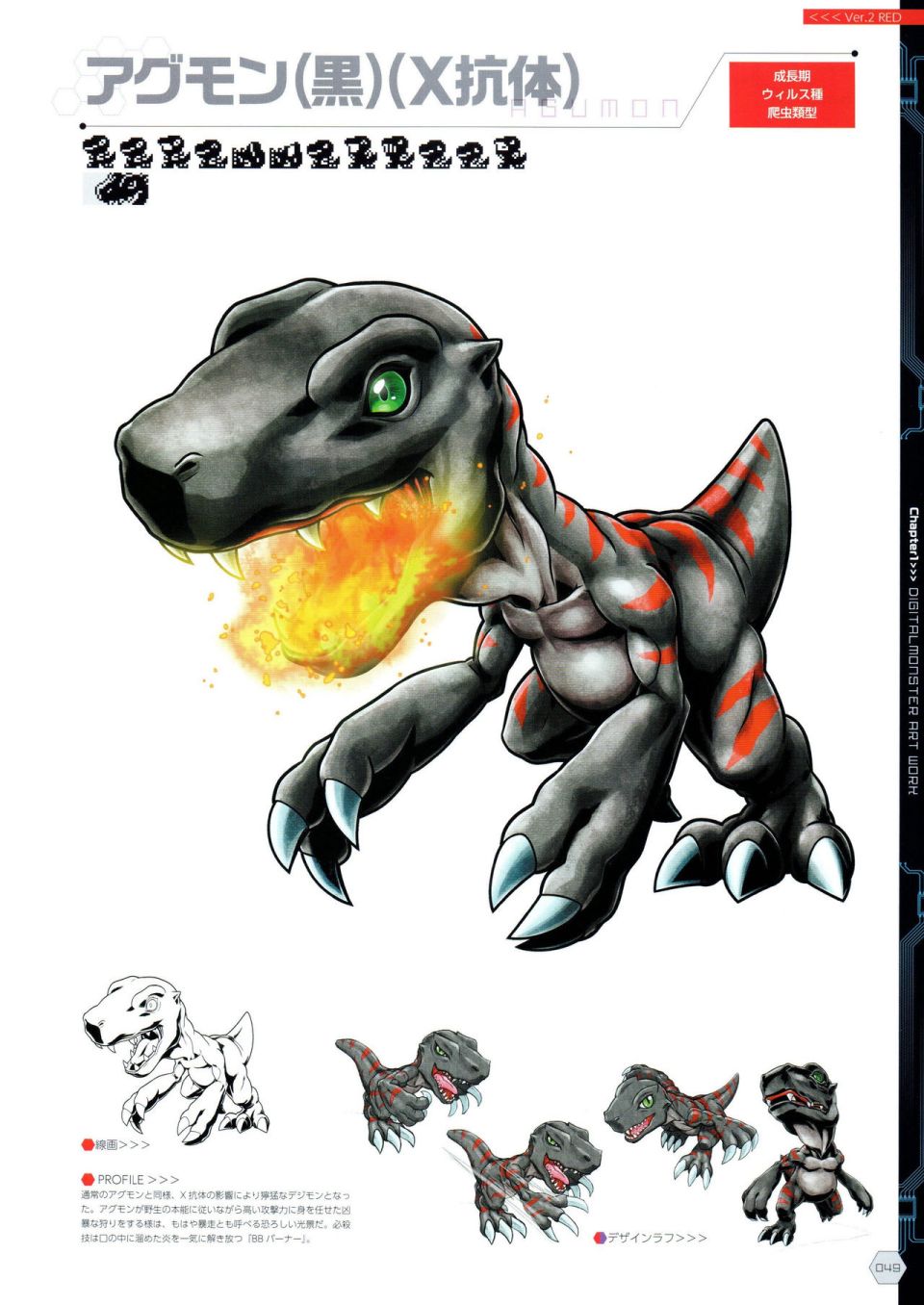 Digital Monster Art Book Ver.X韩漫全集-全一册无删减无遮挡章节图片 