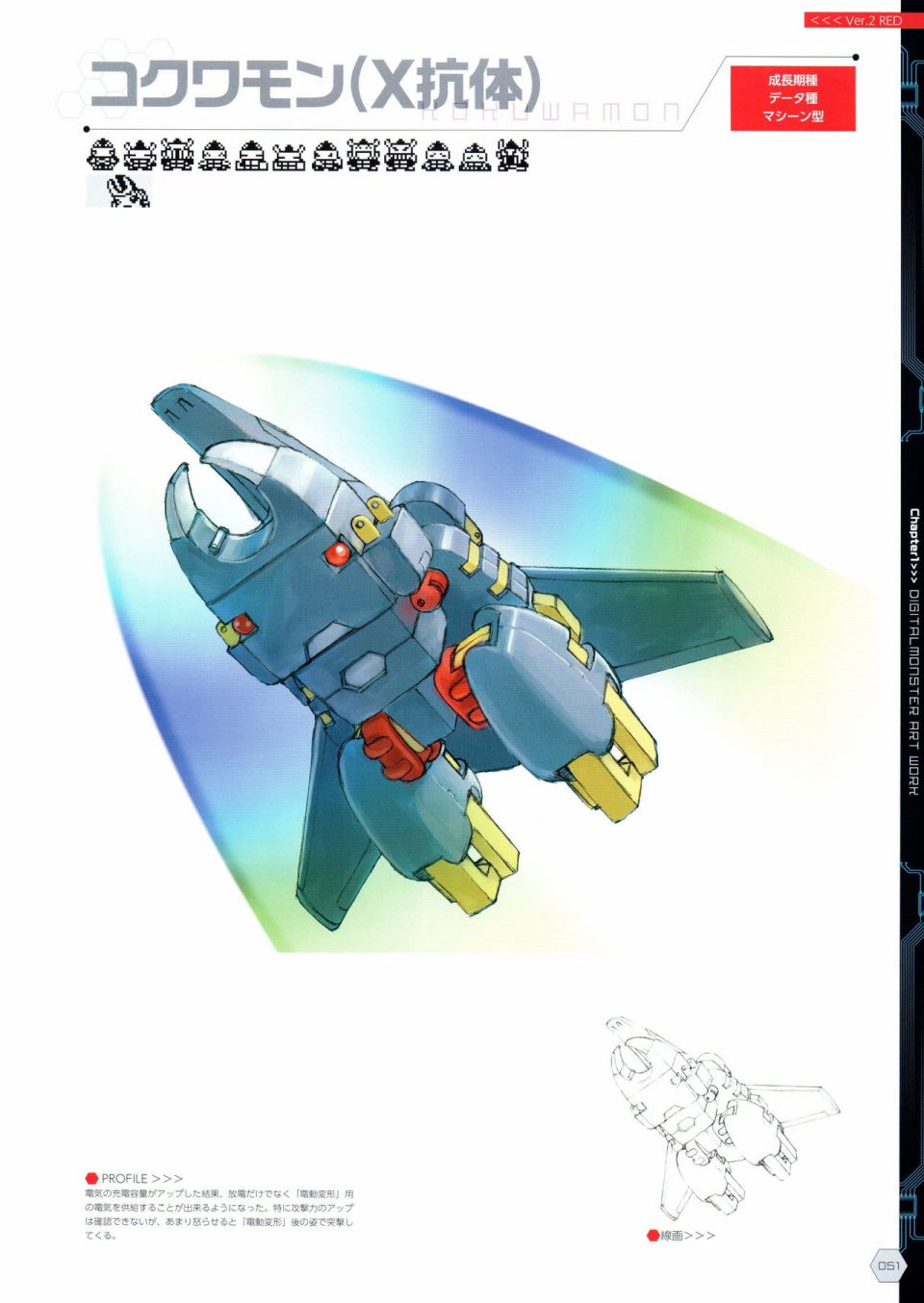 Digital Monster Art Book Ver.X韩漫全集-全一册无删减无遮挡章节图片 
