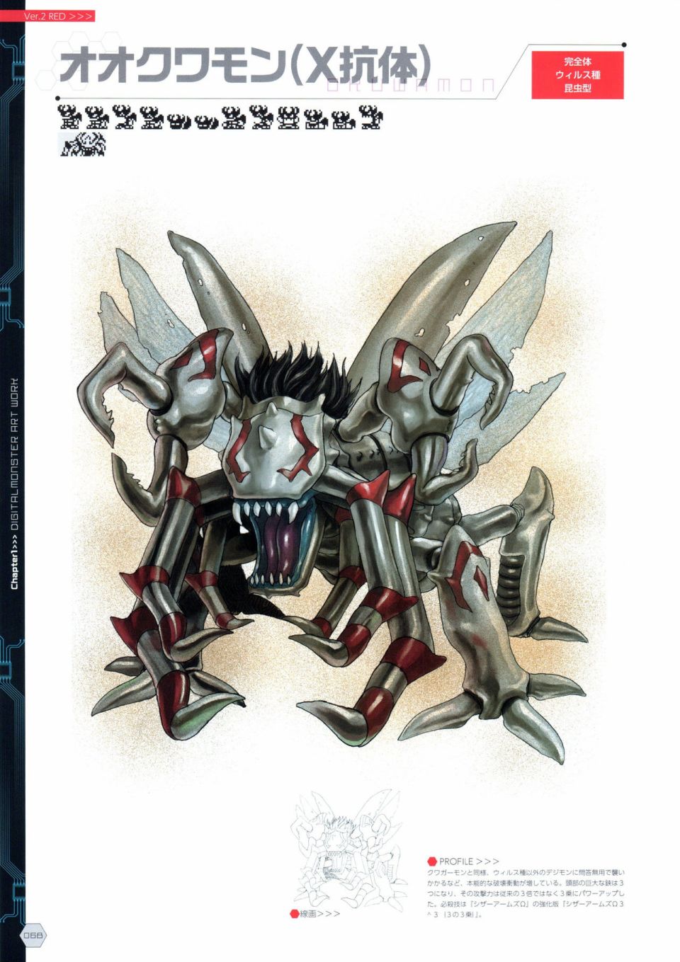 Digital Monster Art Book Ver.X韩漫全集-全一册无删减无遮挡章节图片 