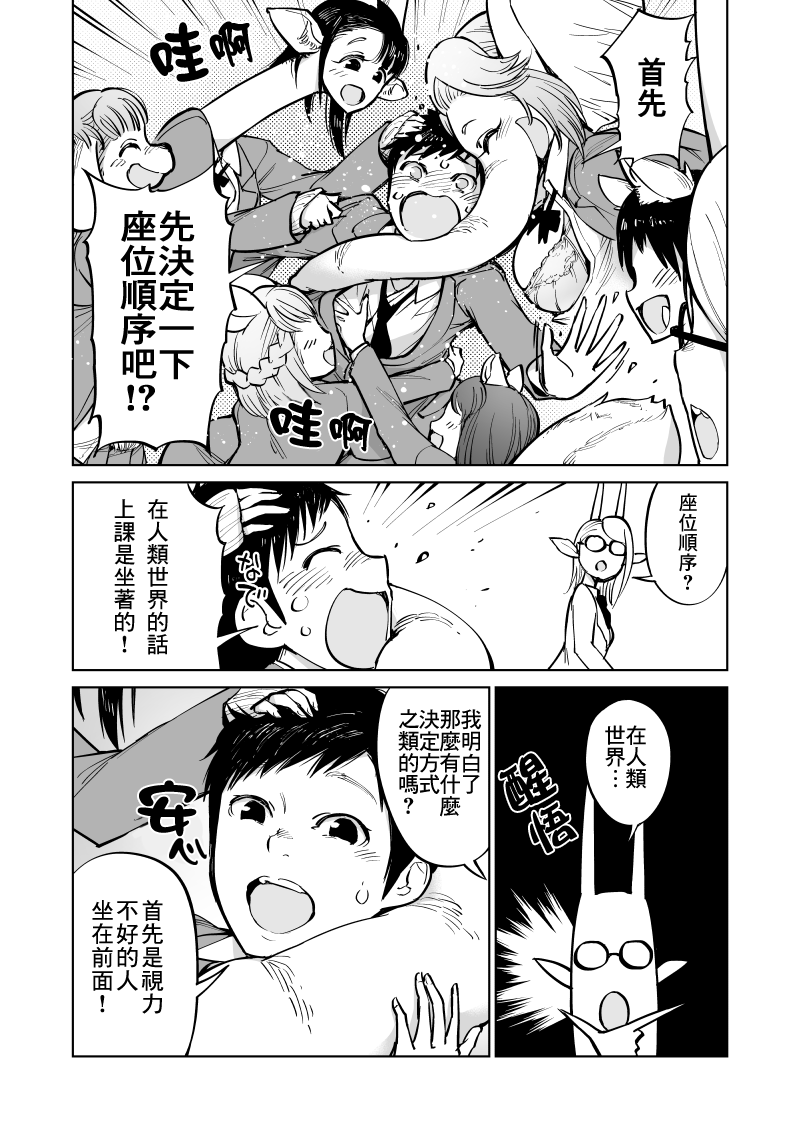 我被绑架到了动物魅魔学院？！韩漫全集-第07话无删减无遮挡章节图片 