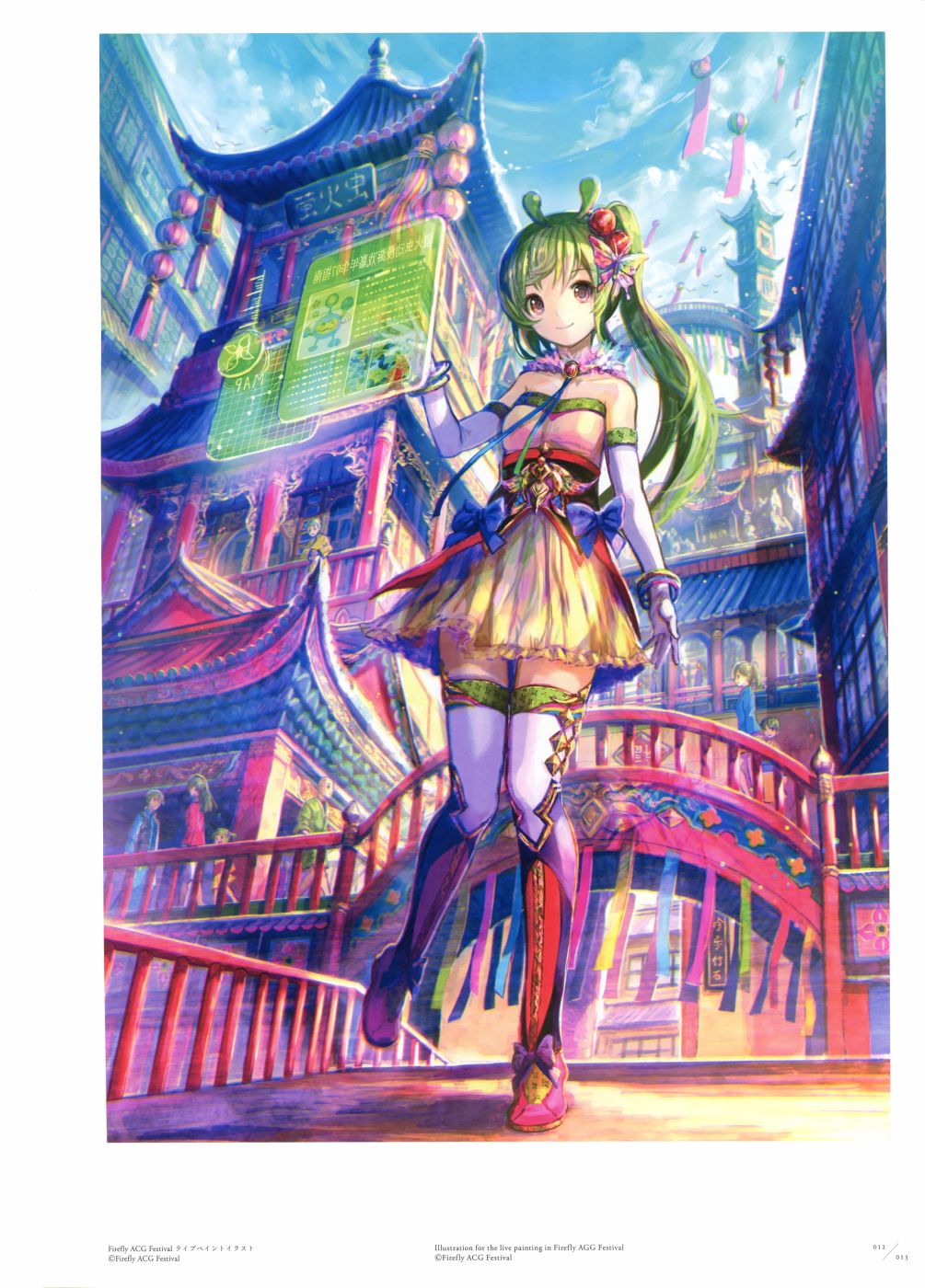 藤ちょこ画集韩漫全集-极彩少女世界无删减无遮挡章节图片 