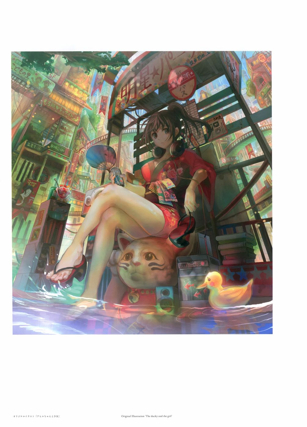 藤ちょこ画集韩漫全集-极彩少女世界无删减无遮挡章节图片 