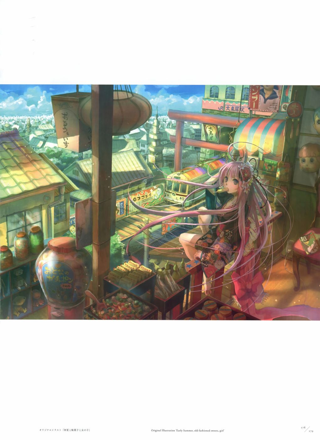 藤ちょこ画集韩漫全集-极彩少女世界无删减无遮挡章节图片 