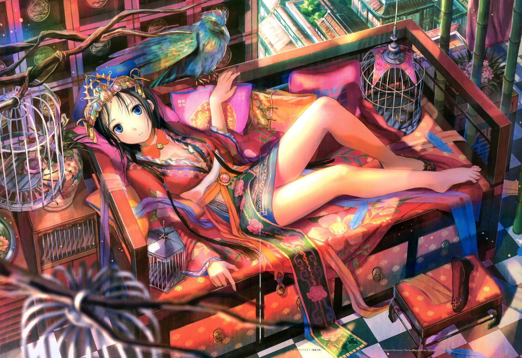 藤ちょこ画集韩漫全集-极彩少女世界无删减无遮挡章节图片 
