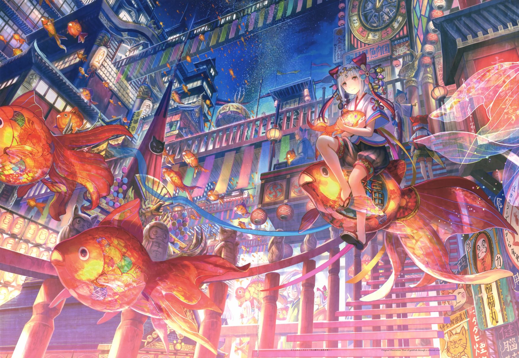 藤ちょこ画集韩漫全集-极彩少女世界无删减无遮挡章节图片 