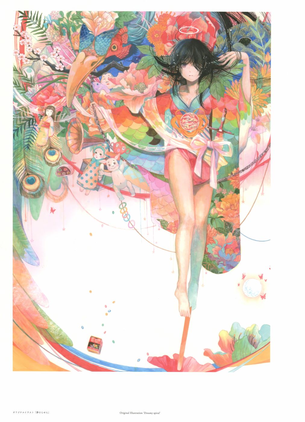 藤ちょこ画集韩漫全集-极彩少女世界无删减无遮挡章节图片 