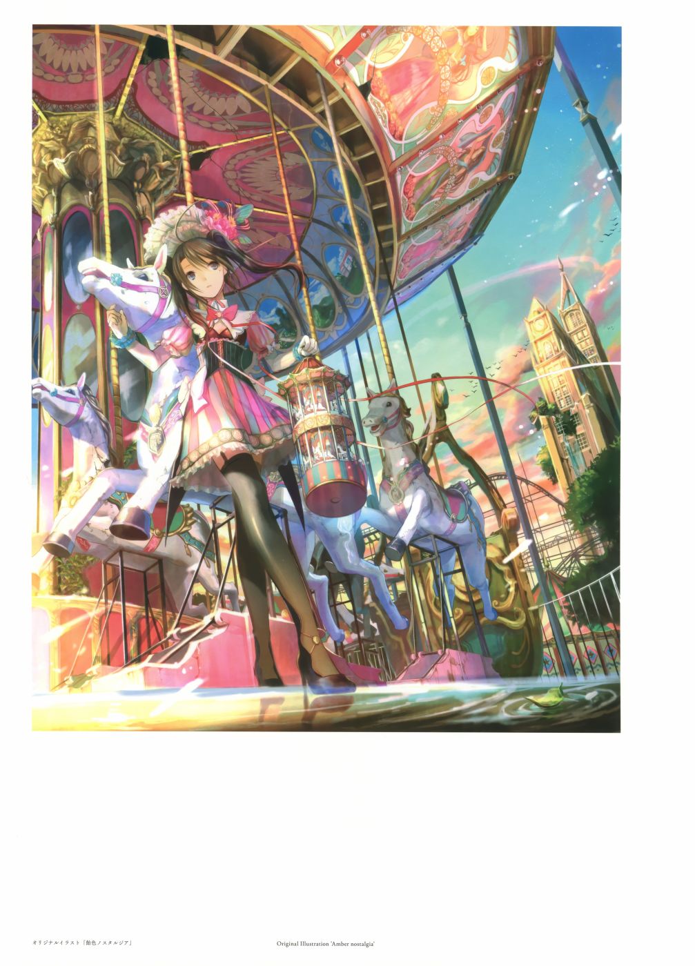 藤ちょこ画集韩漫全集-极彩少女世界无删减无遮挡章节图片 