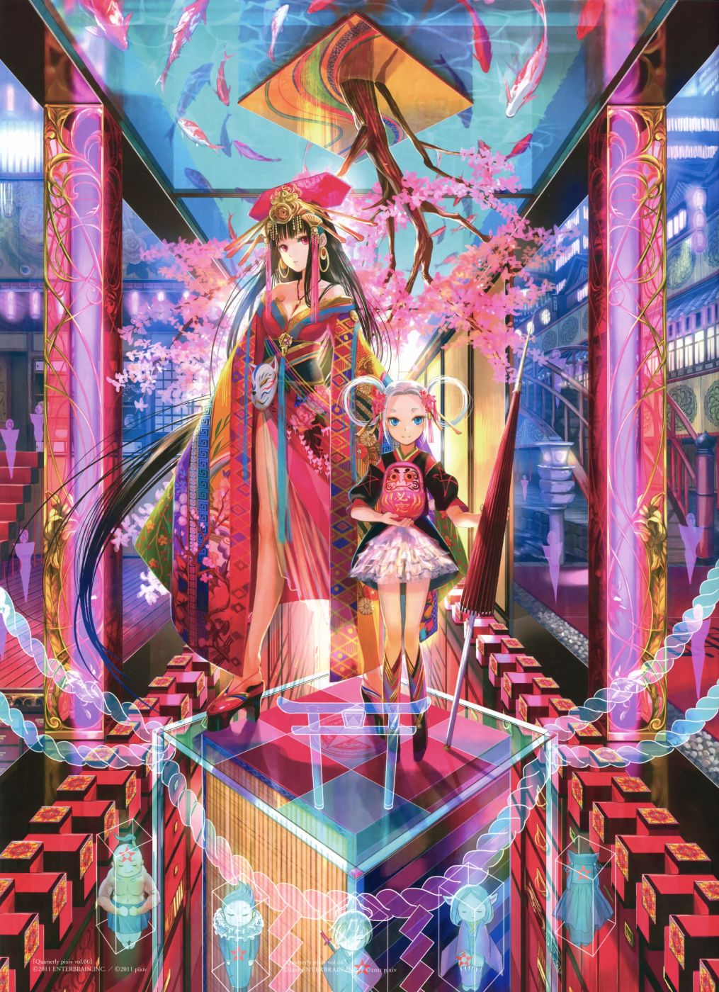 藤ちょこ画集韩漫全集-极彩少女世界无删减无遮挡章节图片 