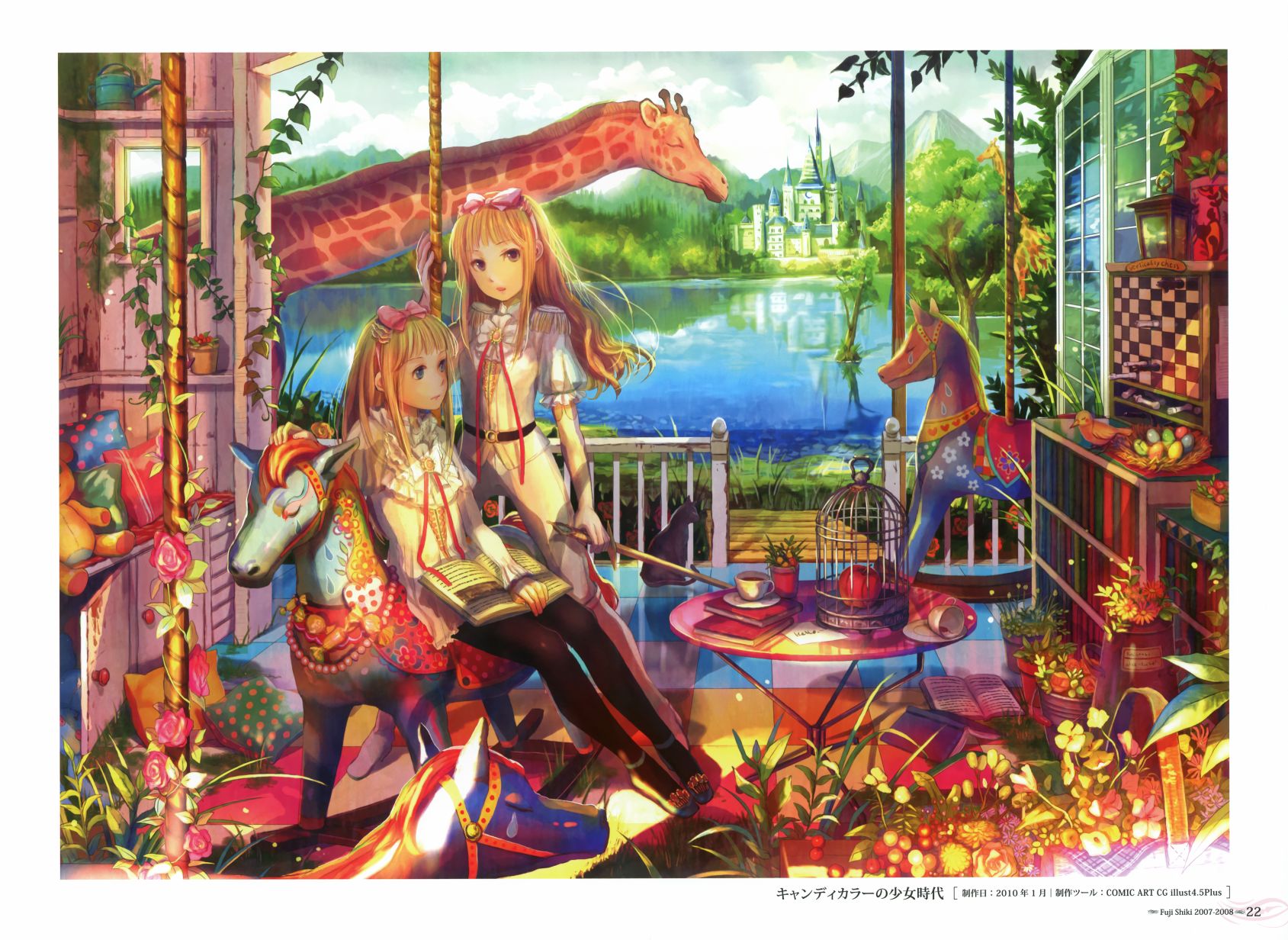 藤ちょこ画集韩漫全集-藤色无删减无遮挡章节图片 