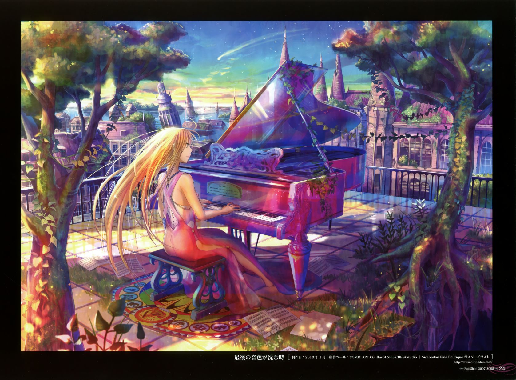 藤ちょこ画集韩漫全集-藤色无删减无遮挡章节图片 