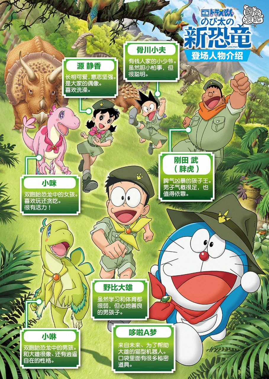 《哆啦A梦：大雄的新恐龙》电影版彩漫韩漫全集-短篇无删减无遮挡章节图片 