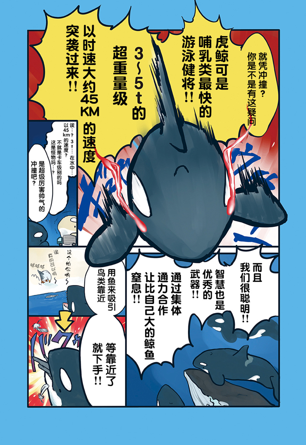 海洋动物太可爱了!韩漫全集-第02话无删减无遮挡章节图片 