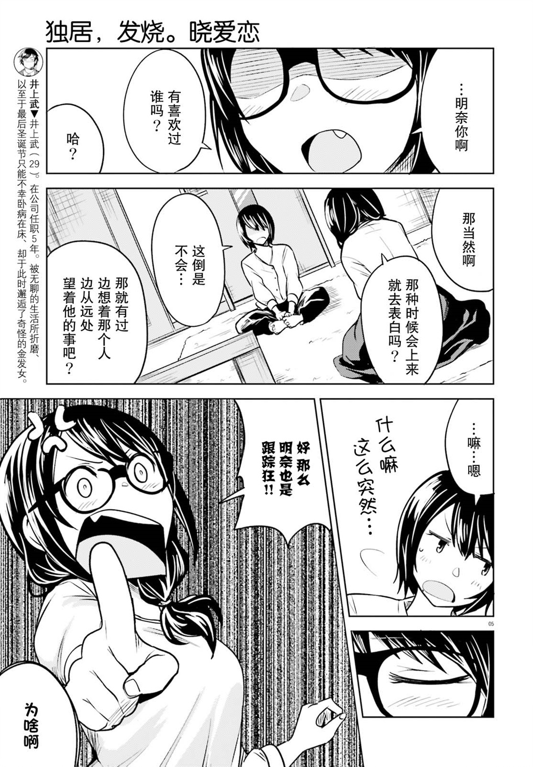 独居、发烧。晓爱恋。韩漫全集-第03话无删减无遮挡章节图片 