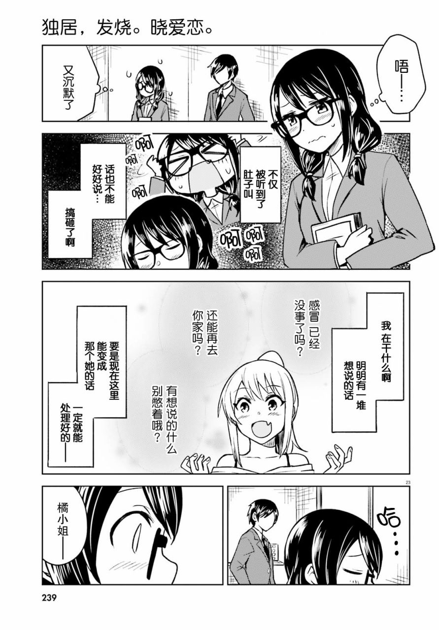 独居、发烧。晓爱恋。韩漫全集-第04话无删减无遮挡章节图片 