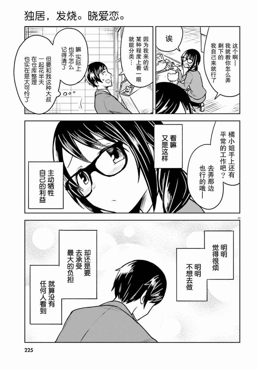 独居、发烧。晓爱恋。韩漫全集-第04话无删减无遮挡章节图片 