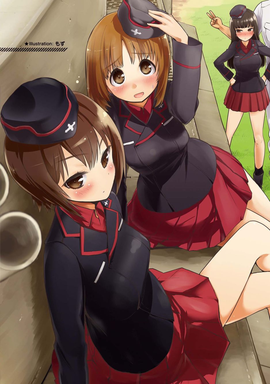 少女与战车官方漫画选集韩漫全集-黑森峰01无删减无遮挡章节图片 
