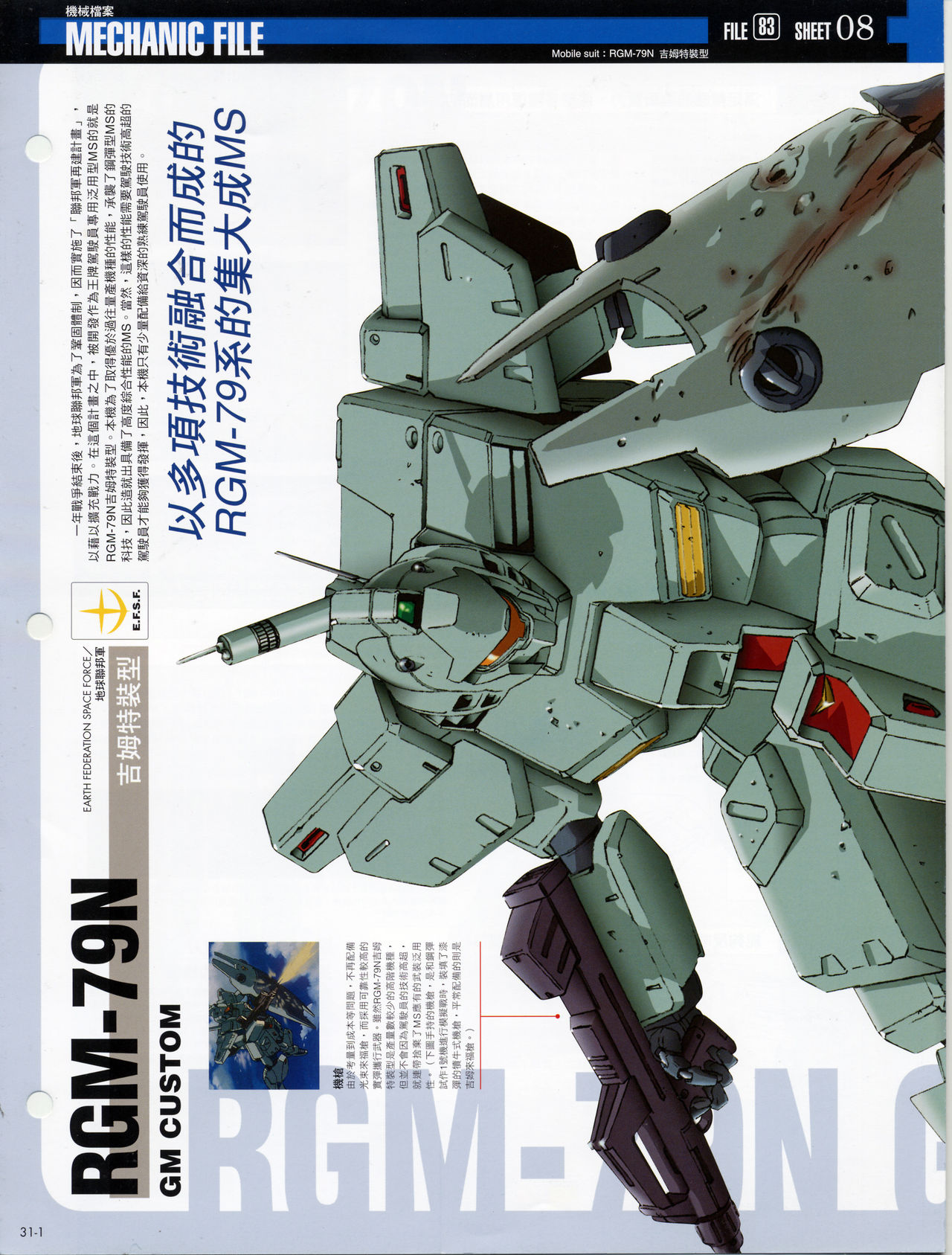 The Official Gundam Fact File韩漫全集-第31-40期合集无删减无遮挡章节图片 