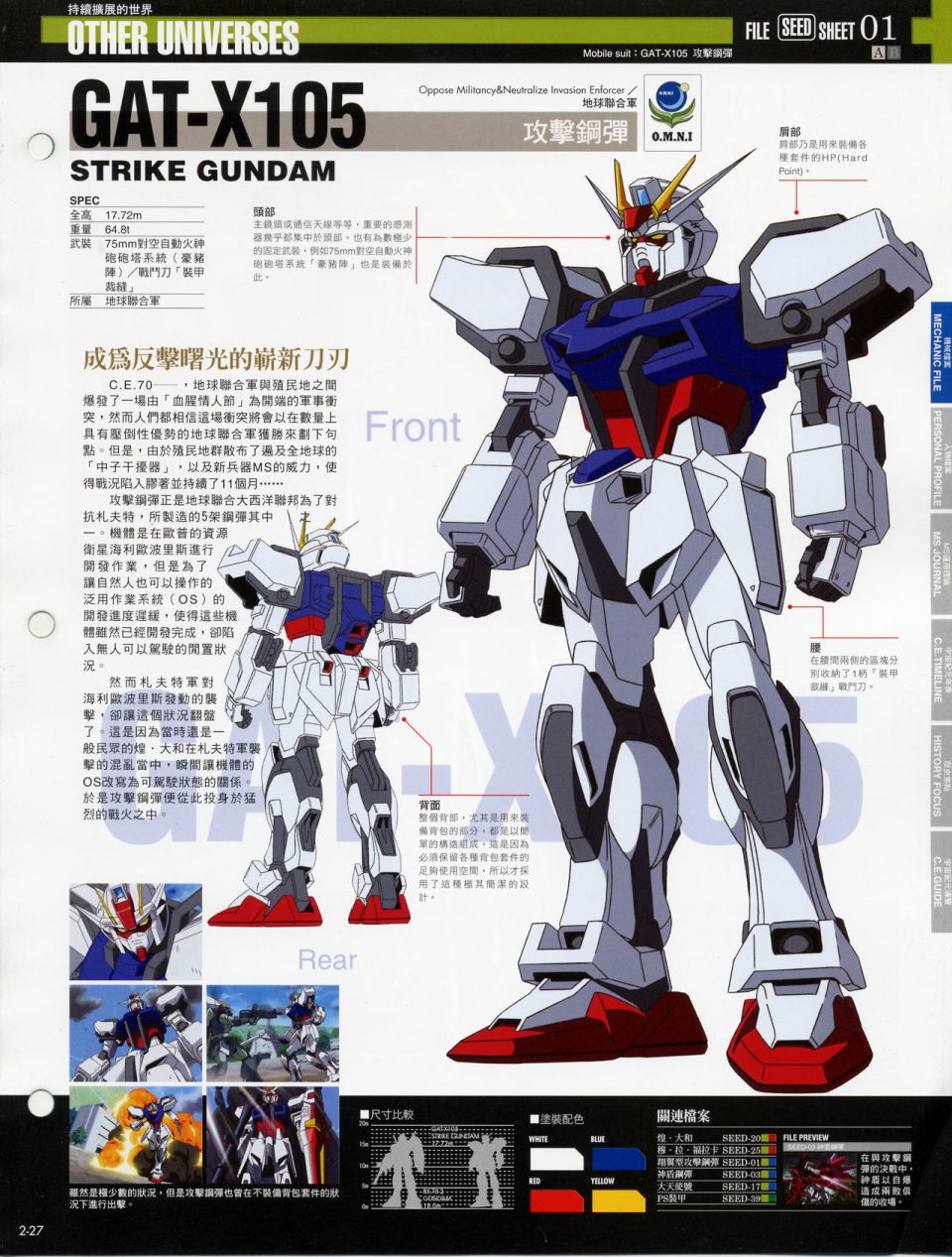 The Official Gundam Fact File韩漫全集-机体篇上无删减无遮挡章节图片 