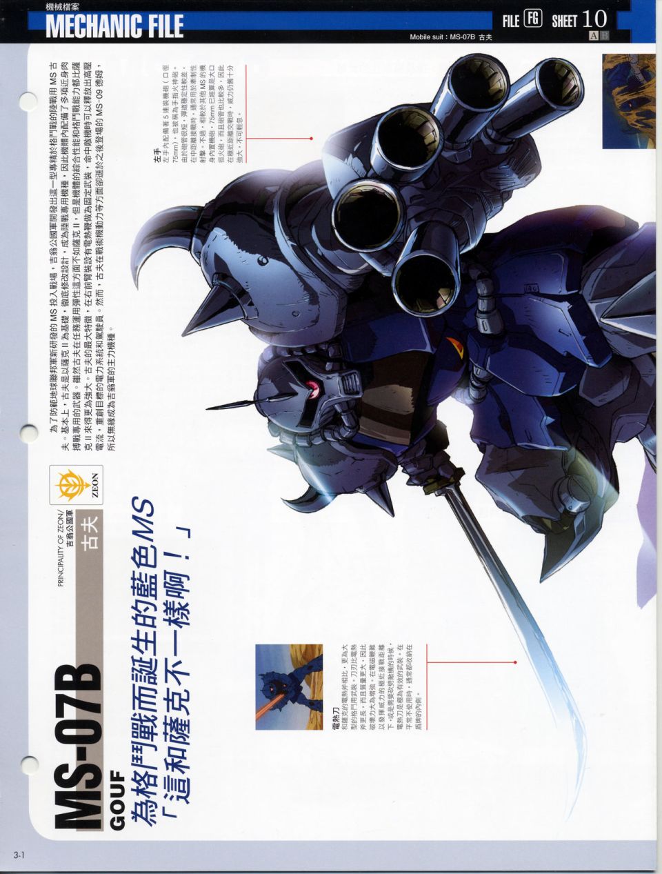 The Official Gundam Fact File韩漫全集-机体篇上无删减无遮挡章节图片 