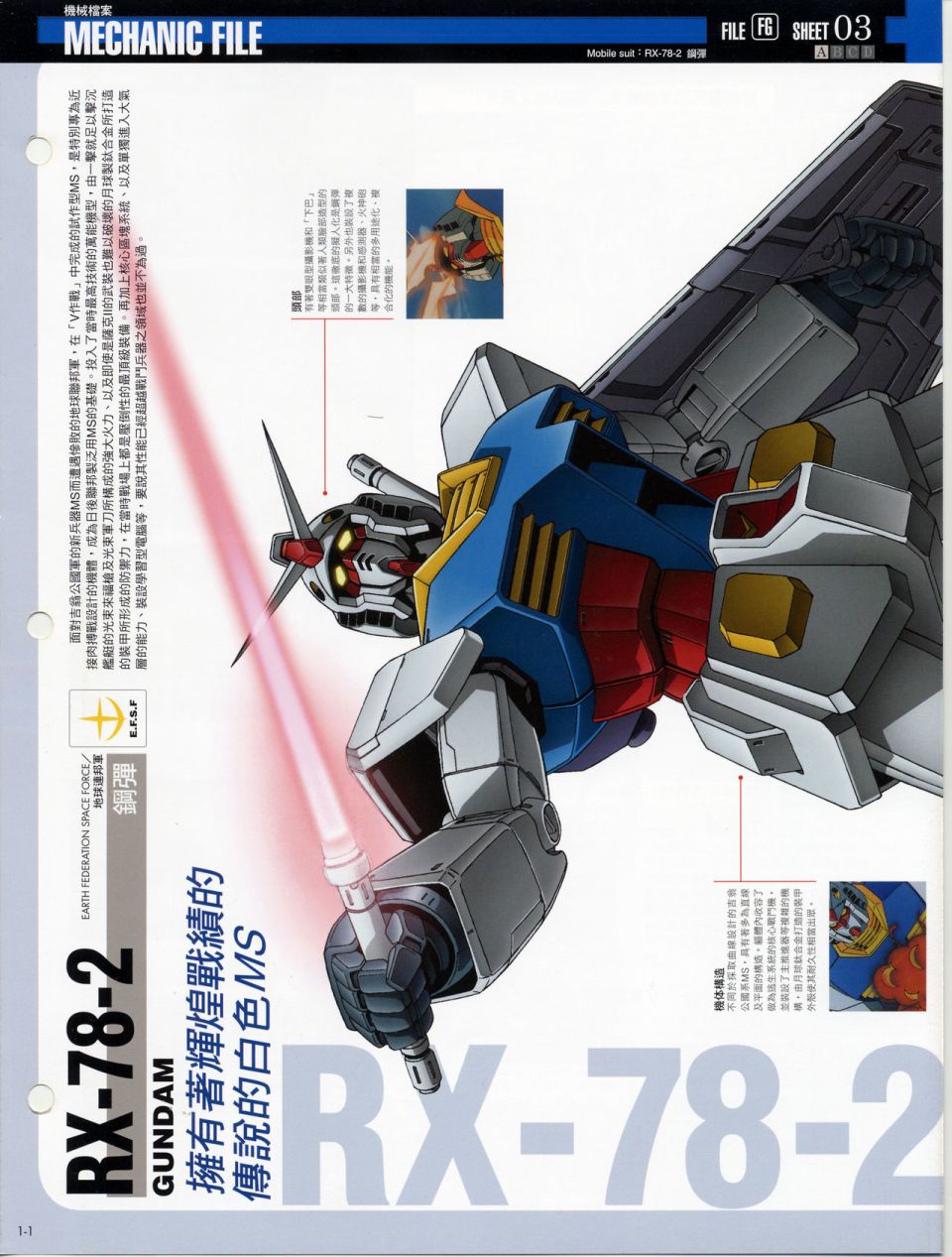 The Official Gundam Fact File韩漫全集-机体篇上无删减无遮挡章节图片 