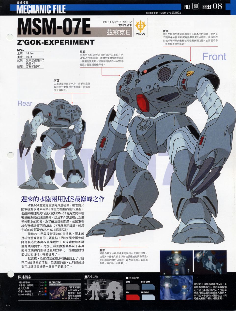 The Official Gundam Fact File韩漫全集-机体篇上无删减无遮挡章节图片 