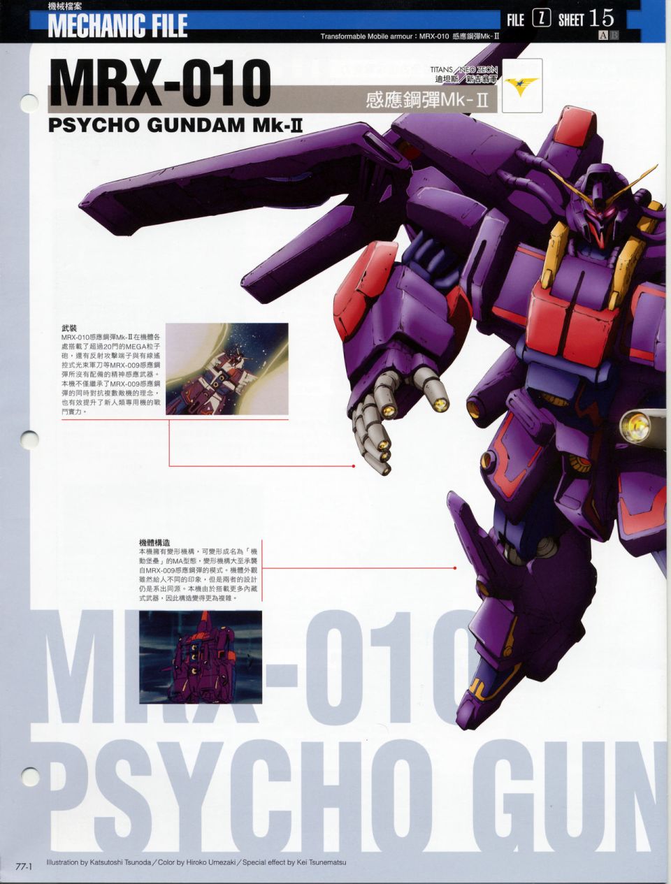 The Official Gundam Fact File韩漫全集-机体篇下无删减无遮挡章节图片 