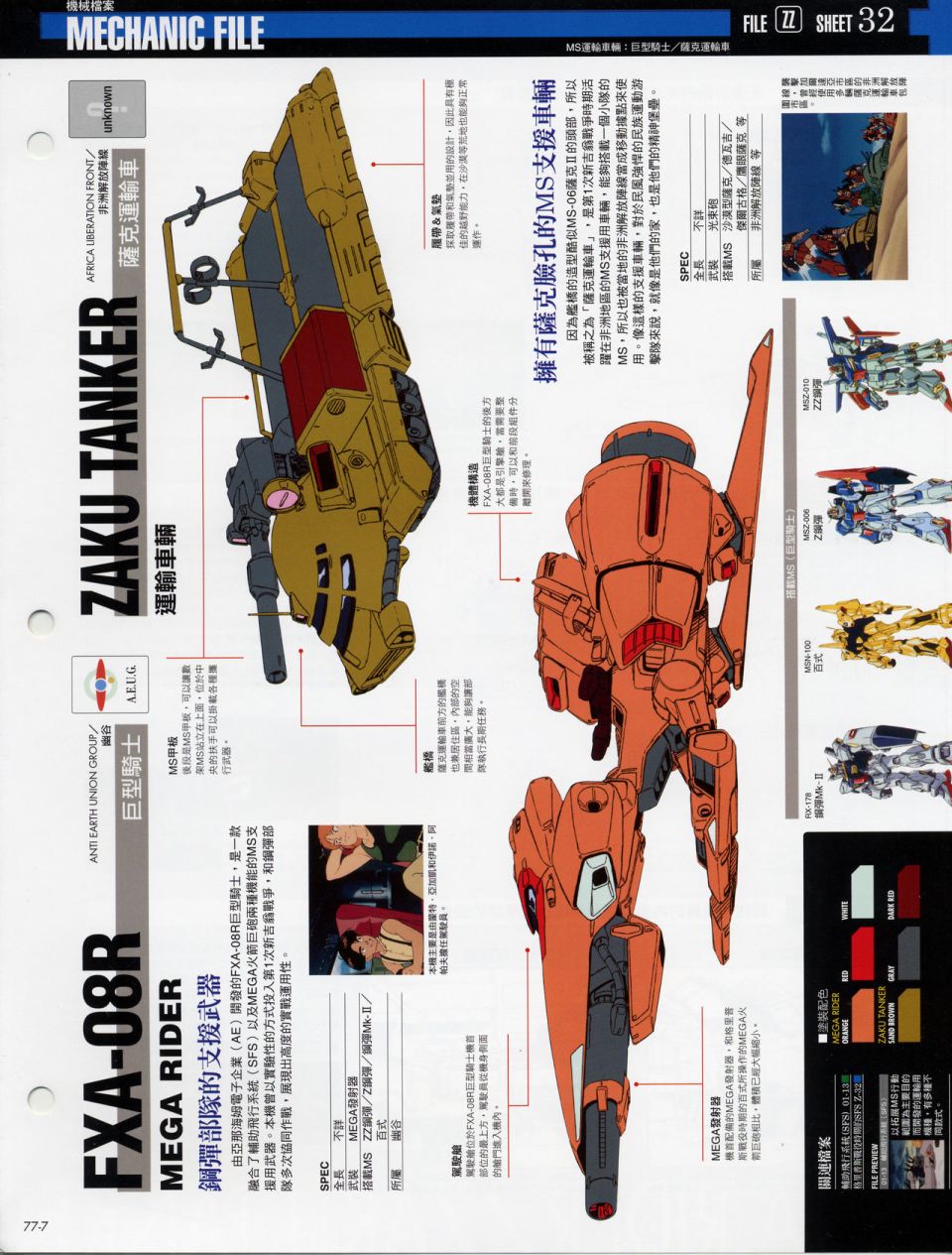 The Official Gundam Fact File韩漫全集-机体篇下无删减无遮挡章节图片 