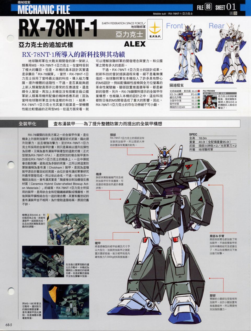 The Official Gundam Fact File韩漫全集-机体篇下无删减无遮挡章节图片 