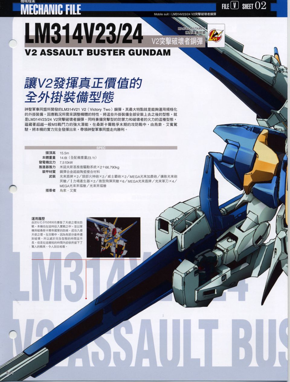 The Official Gundam Fact File韩漫全集-机体篇下无删减无遮挡章节图片 