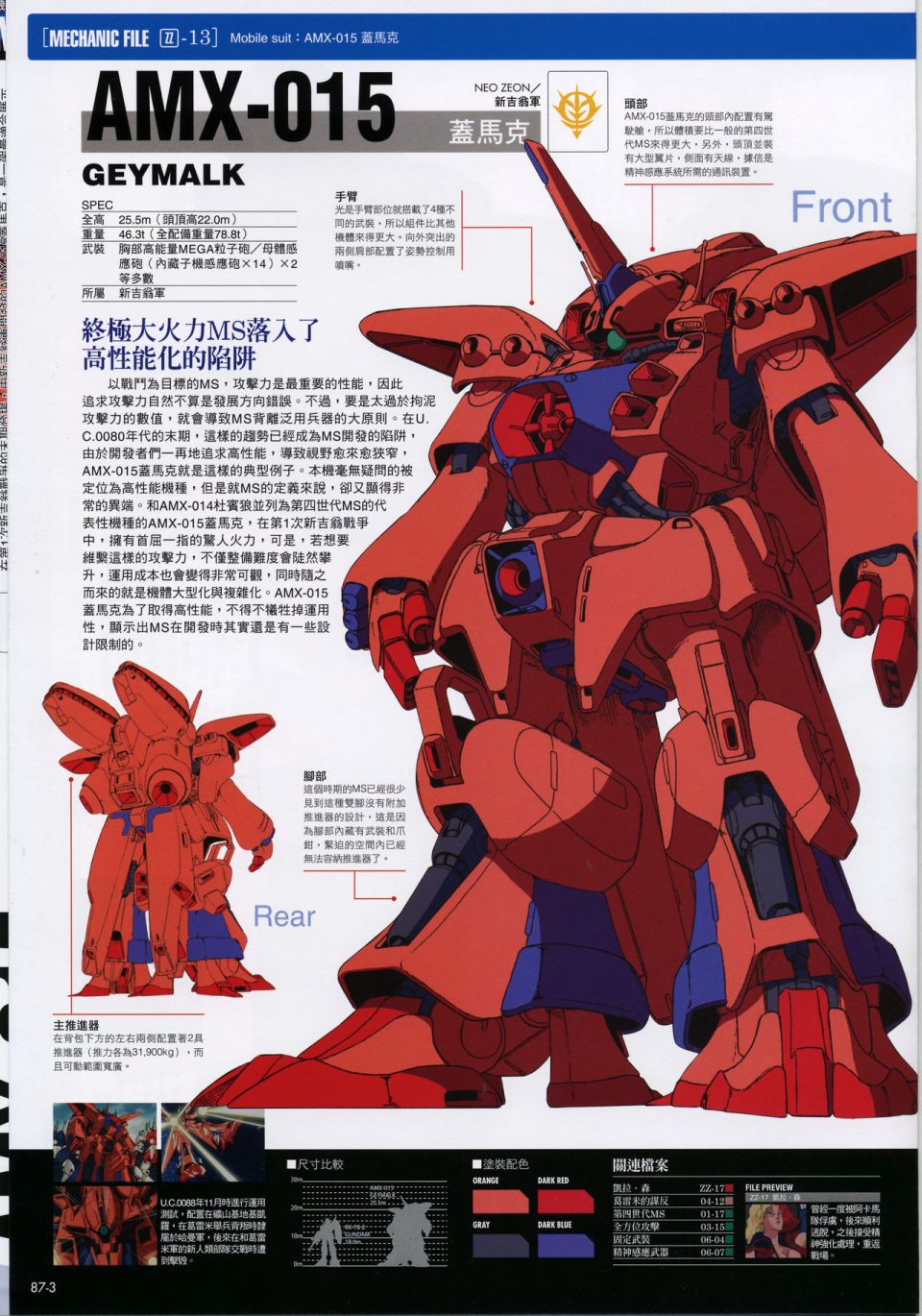 The Official Gundam Fact File韩漫全集-机体篇下无删减无遮挡章节图片 