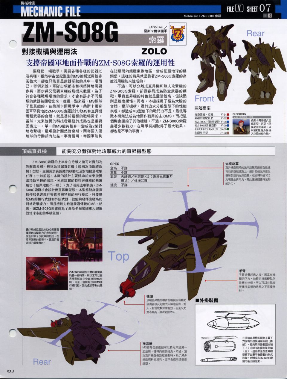 The Official Gundam Fact File韩漫全集-机体篇下无删减无遮挡章节图片 