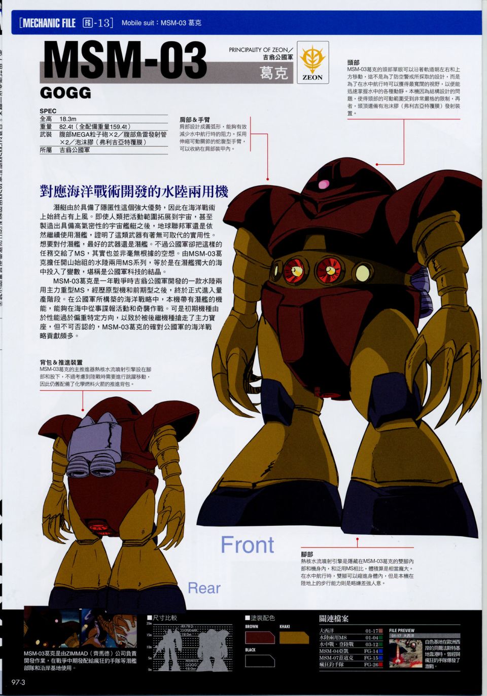 The Official Gundam Fact File韩漫全集-机体篇下无删减无遮挡章节图片 