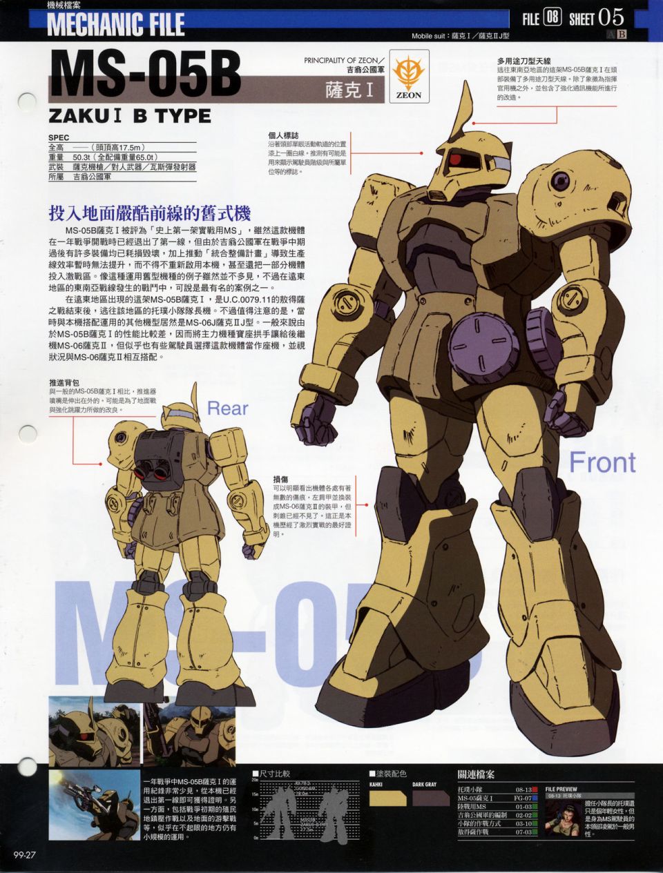 The Official Gundam Fact File韩漫全集-机体篇下无删减无遮挡章节图片 