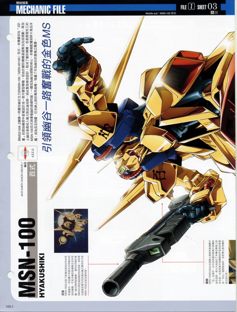 The Official Gundam Fact File韩漫全集-机体篇下无删减无遮挡章节图片 
