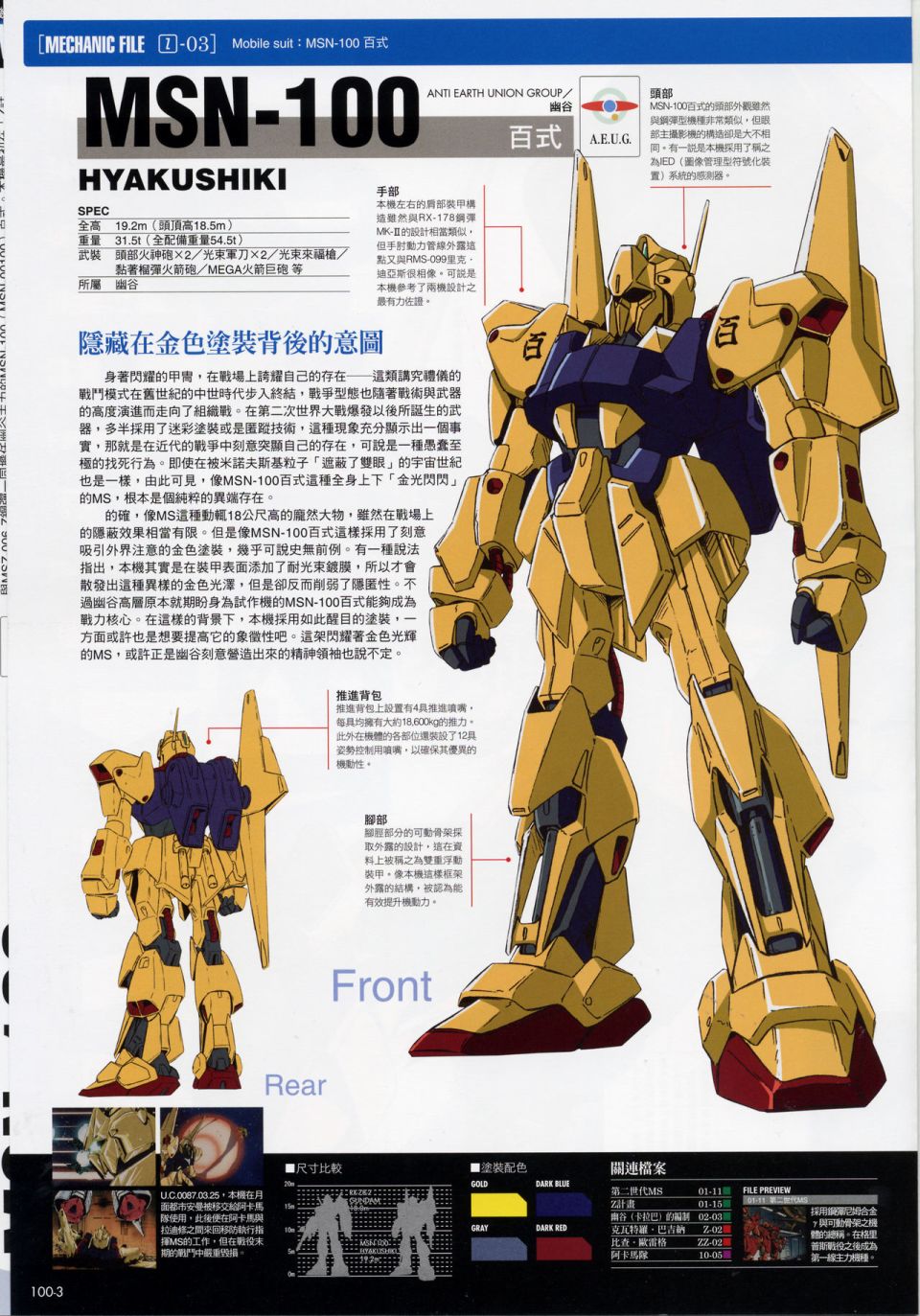 The Official Gundam Fact File韩漫全集-机体篇下无删减无遮挡章节图片 