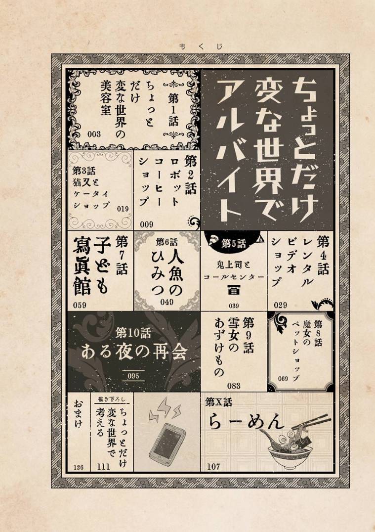 在有点奇异的世界打工韩漫全集-第01话无删减无遮挡章节图片 
