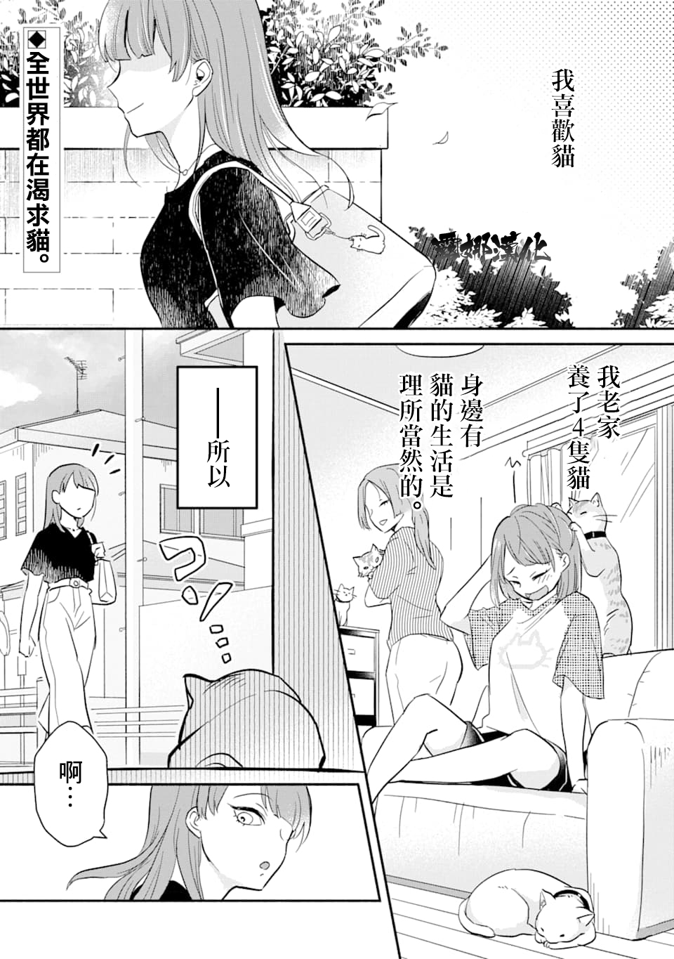 我可爱的塑料袋猫韩漫全集-第01话无删减无遮挡章节图片 
