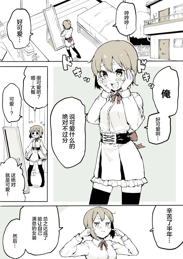 无法停止女装的男孩子韩漫全集-第01话无删减无遮挡章节图片 