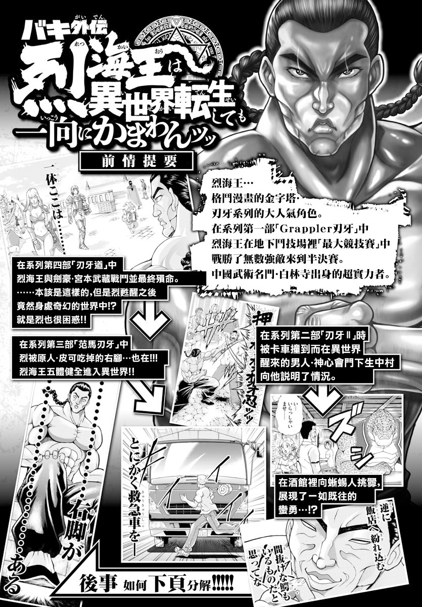 刃牙外传 烈海王对于转生异世界一向是无所谓的韩漫全集-第04话无删减无遮挡章节图片 