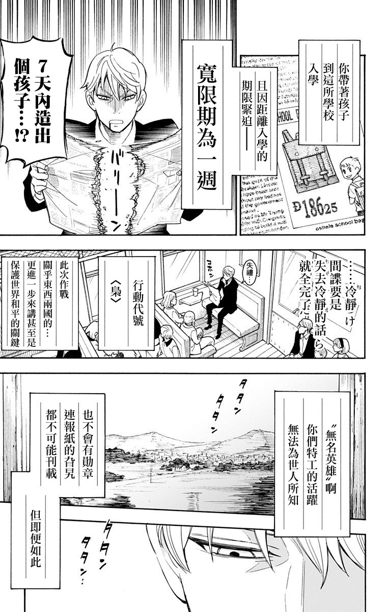 间谍过家家韩漫全集-第01话无删减无遮挡章节图片 