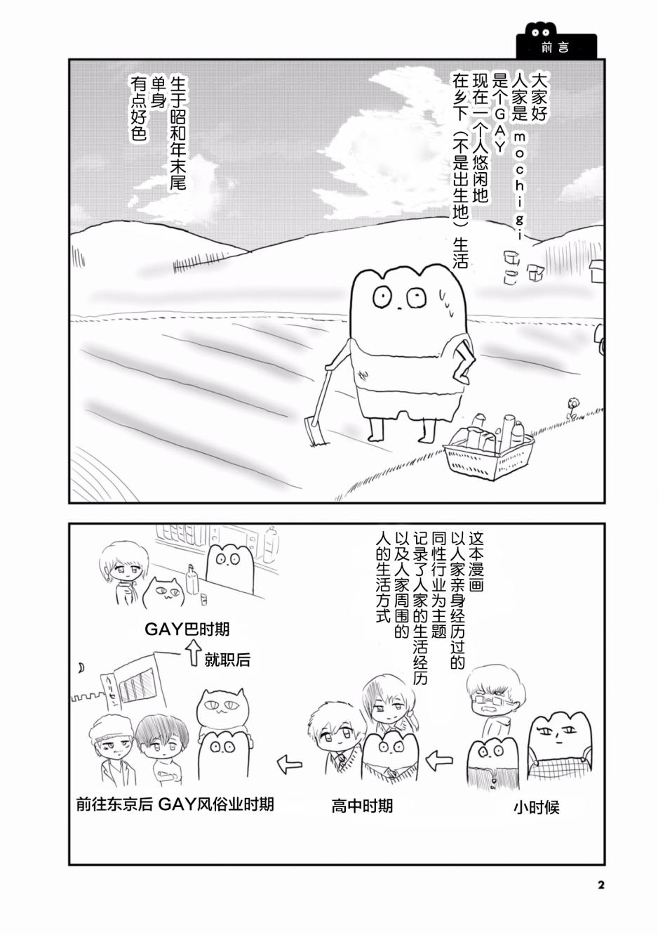 从事GAY风俗业的mochigi 性取向就是人生。韩漫全集-第01话无删减无遮挡章节图片 