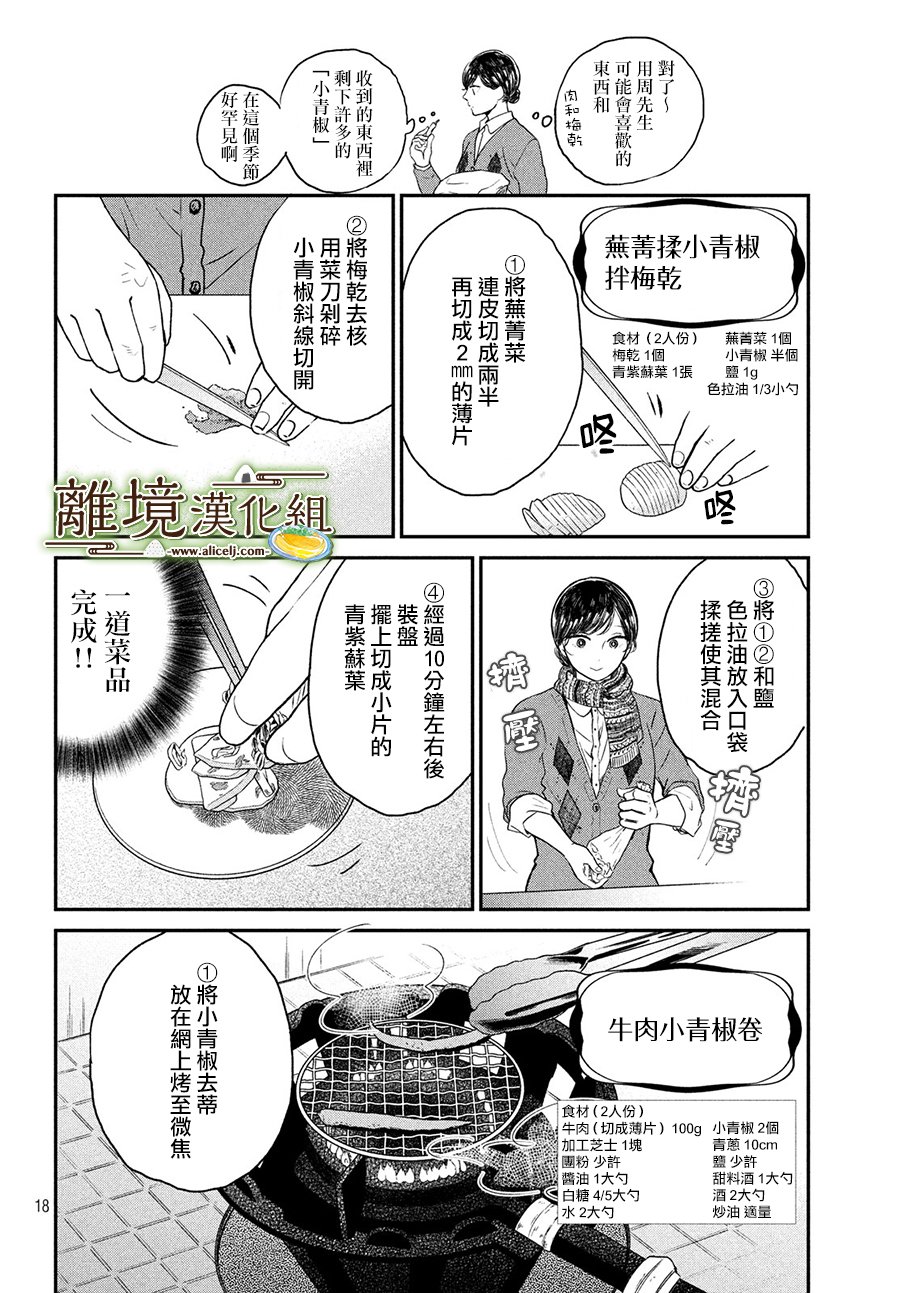 厨刀与小青椒之一日料理帖韩漫全集-第20话无删减无遮挡章节图片 