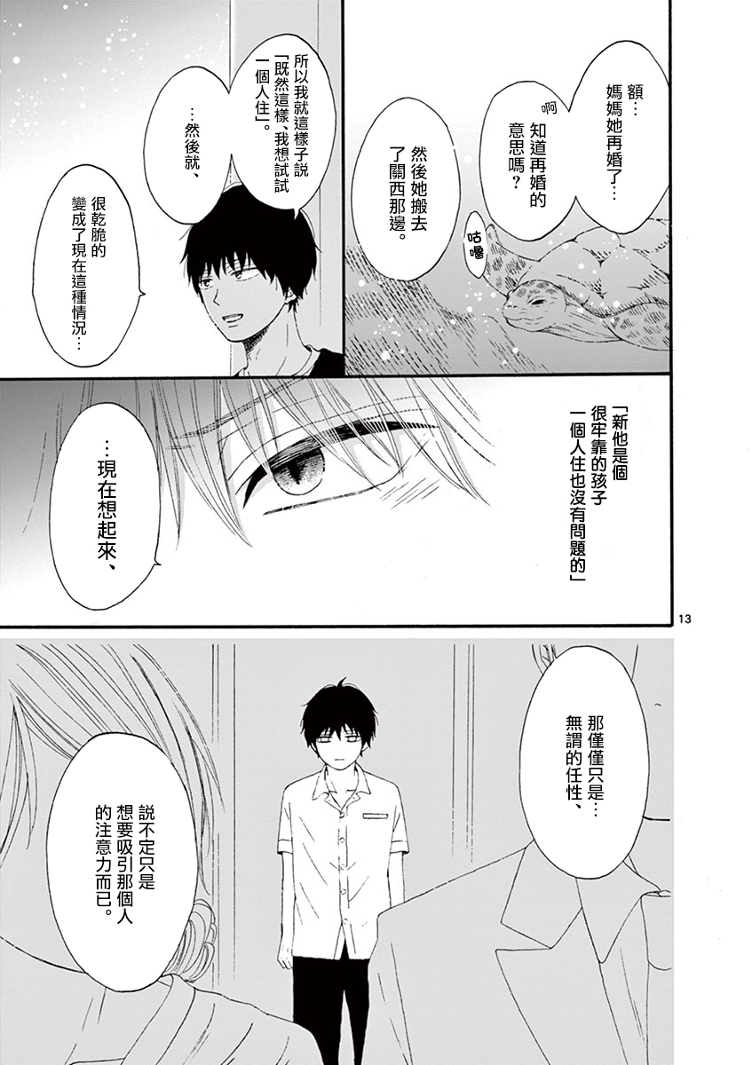 不说爱你就会死韩漫全集-第14话无删减无遮挡章节图片 