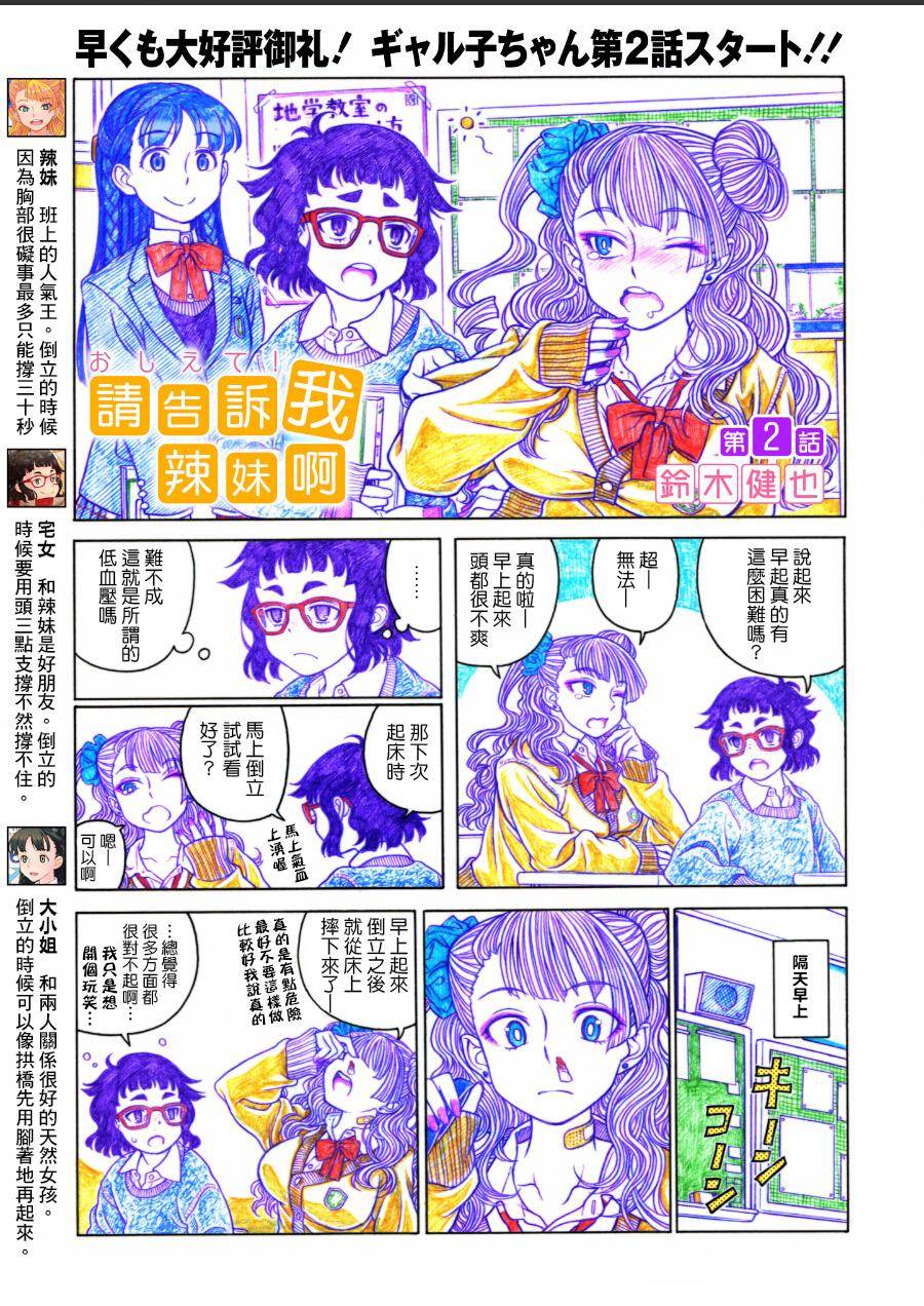 告诉我！辣妹子酱韩漫全集-第02话无删减无遮挡章节图片 