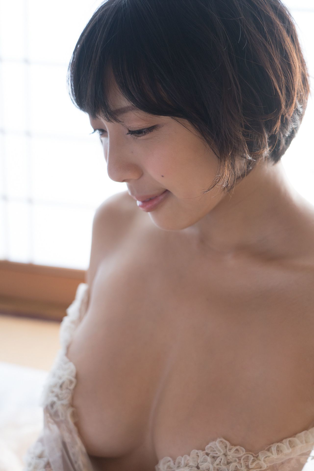[Minisuka.tv] 麻倉まりな Marina Asakura - 蕾丝人体诱惑巨乳-第12张美女图片