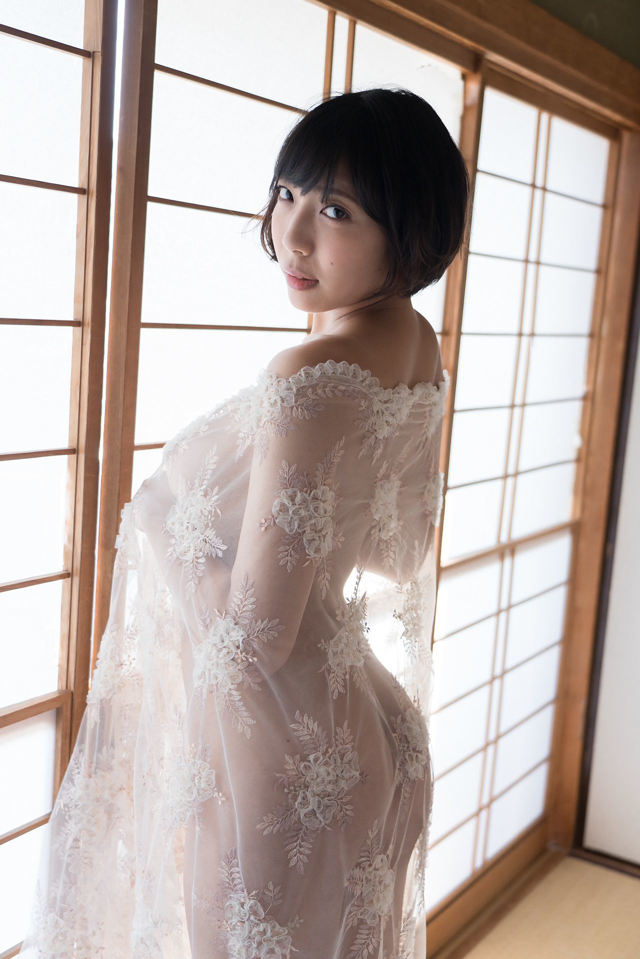 [Minisuka.tv] 麻倉まりな Marina Asakura - 蕾丝人体诱惑巨乳-第7张美女图片